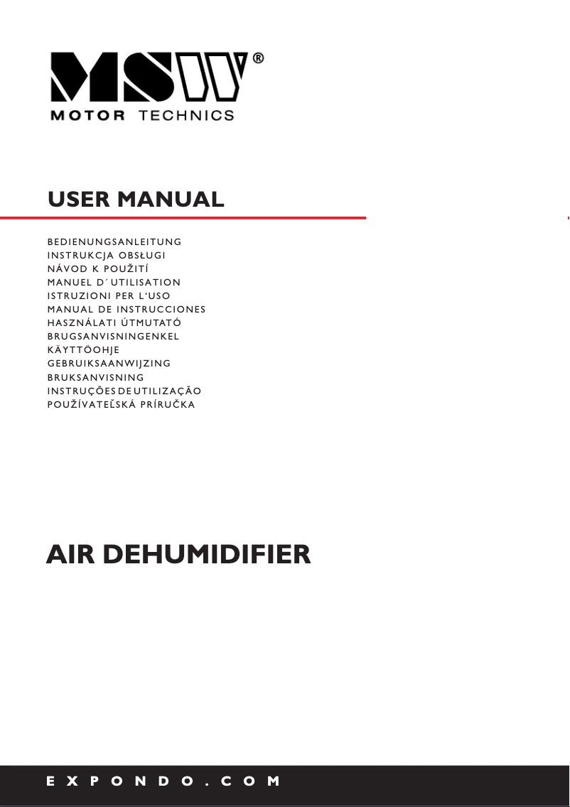Page 1 de la notice Manuel utilisateur MSW MSW-DEH4050H