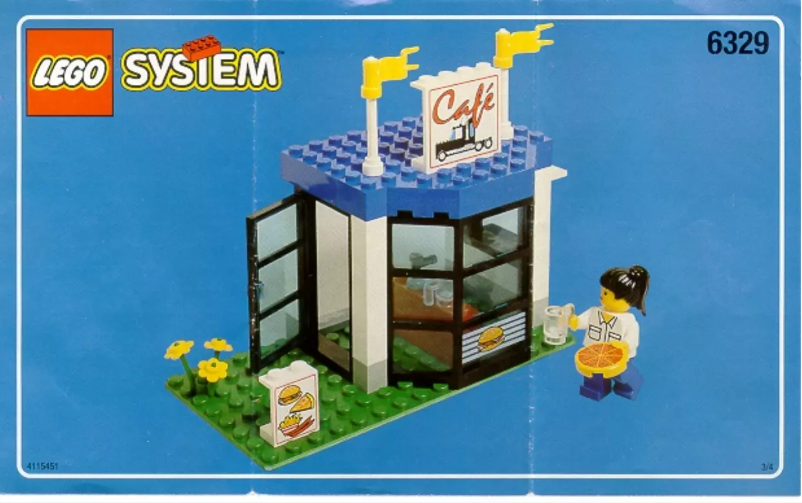 Página 1 del manual Manual de usuario Lego City 6329