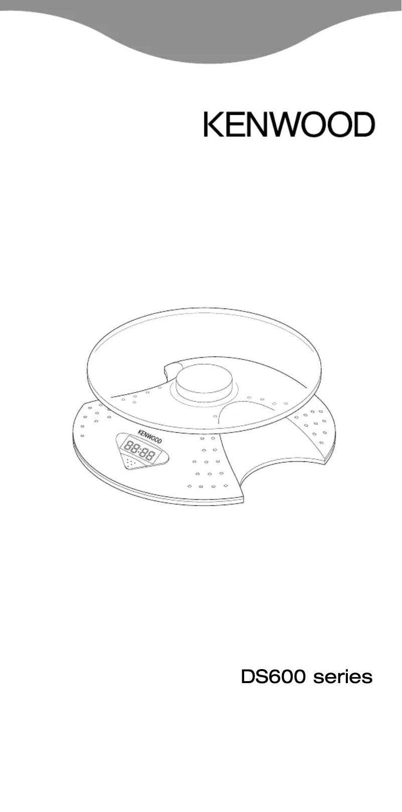 Page 1 of the manual User Manual Kenwood DS600