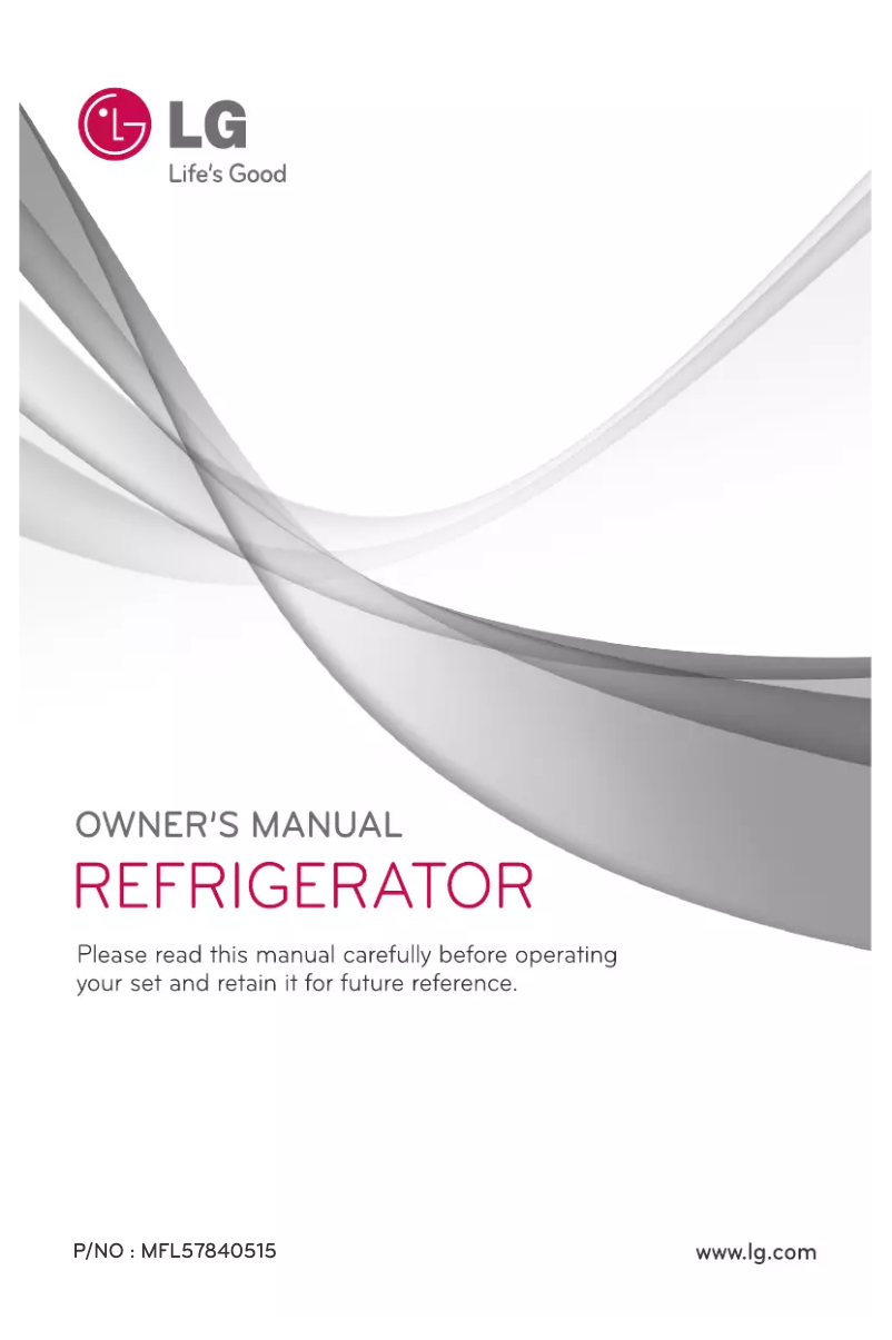 Page 1 de la notice Manuel utilisateur LG GL-298P4