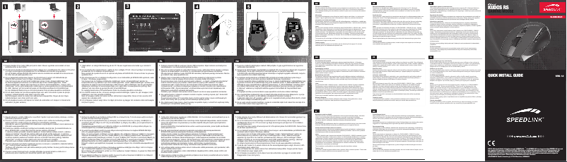 Page 1 of the manual User Manual Speed-Link Kudos