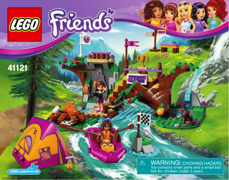 Página 1 del manual Manual de usuario Lego Friends 41121
