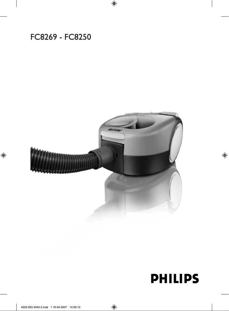 Página 1 del manual Manual de usuario Philips HomeCare FC8254