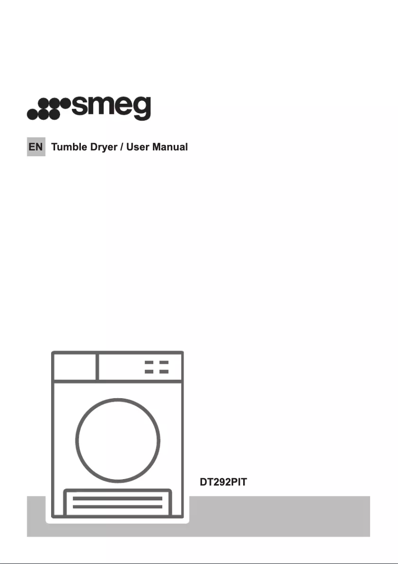 Página 1 del manual Manual de usuario Smeg DT292PIT