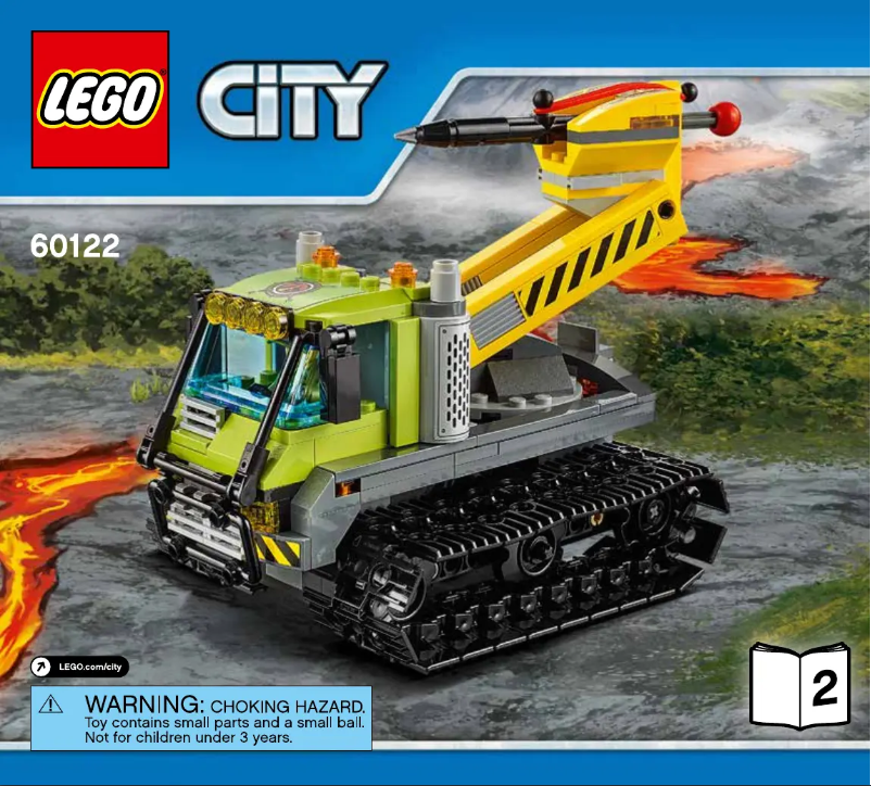 Página 1 del manual Manual de usuario Lego City 60122