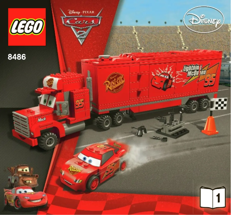 Page 1 of the manual User Manual Lego Mack's Team Truck