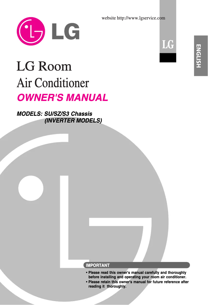 Page 1 de la notice Manuel utilisateur LG ASUW2463MH2