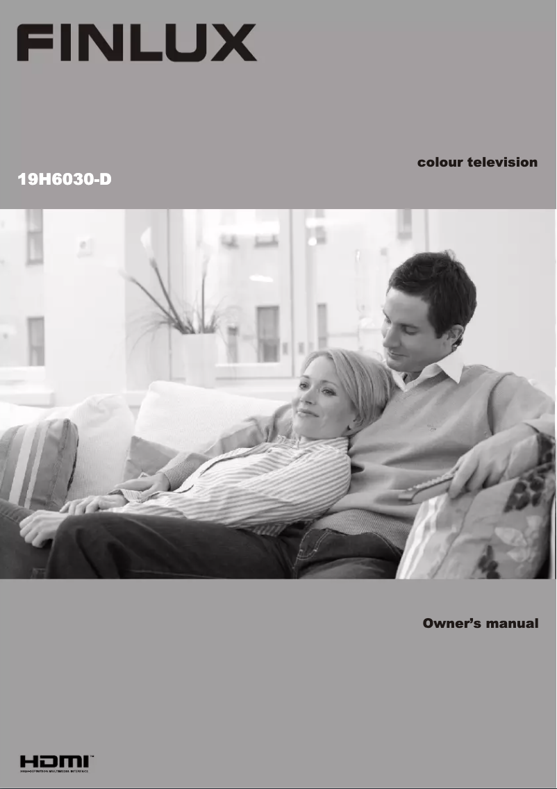 Page 1 de la notice Manuel utilisateur Finlux 19H6030-D