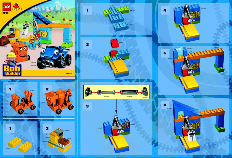 Page 1 of the manual User Manual Lego Duplo 3299