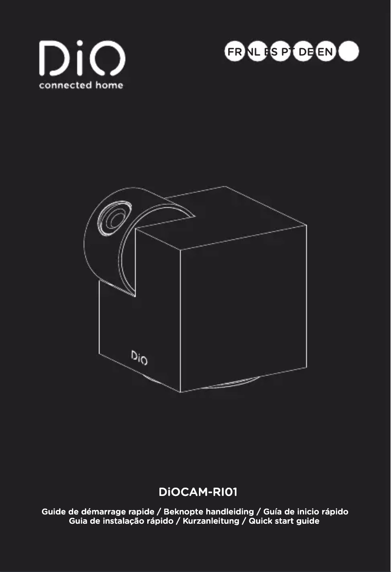 Page 1 de la notice Manuel utilisateur DiO DIOCAM-RI01