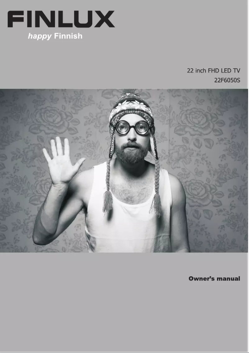 Page 1 de la notice Manuel utilisateur Finlux 22F6050S