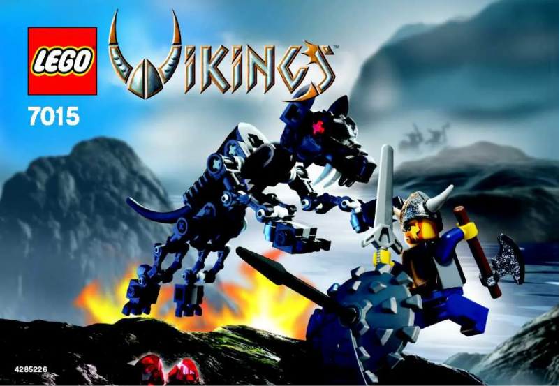 Page 1 of the manual User Manual Lego Vikings 7015