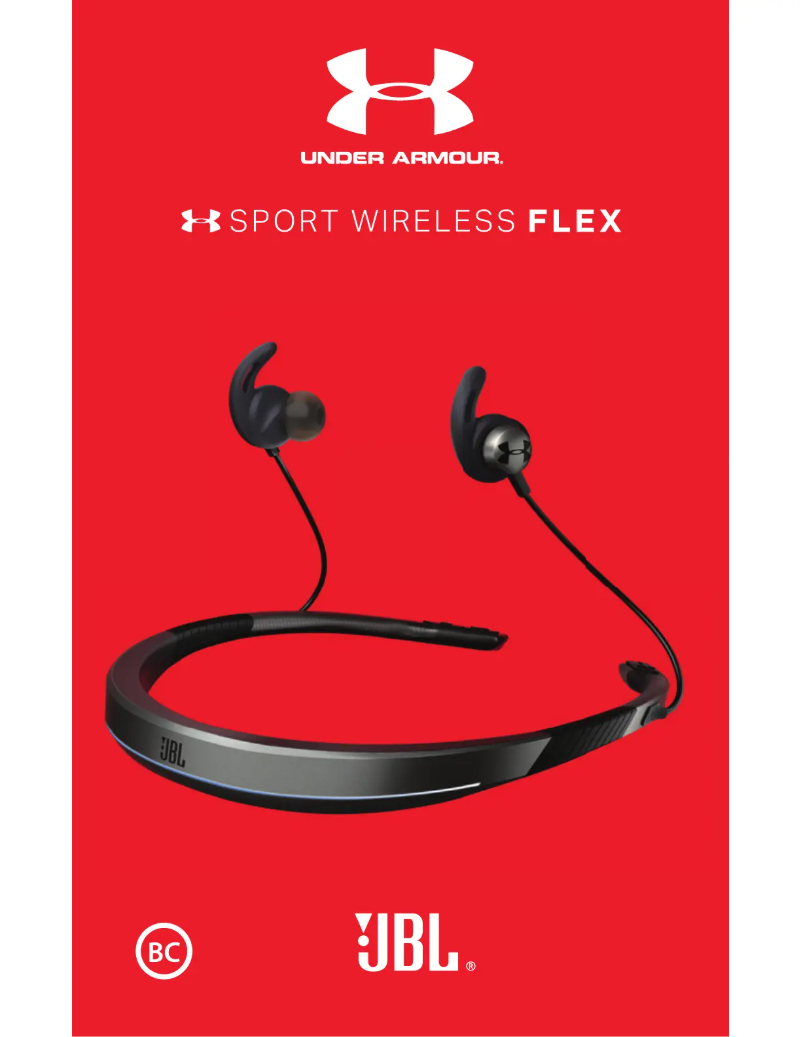 Page 1 de la notice Manuel utilisateur JBL Under Armour Sport Wireless Flex