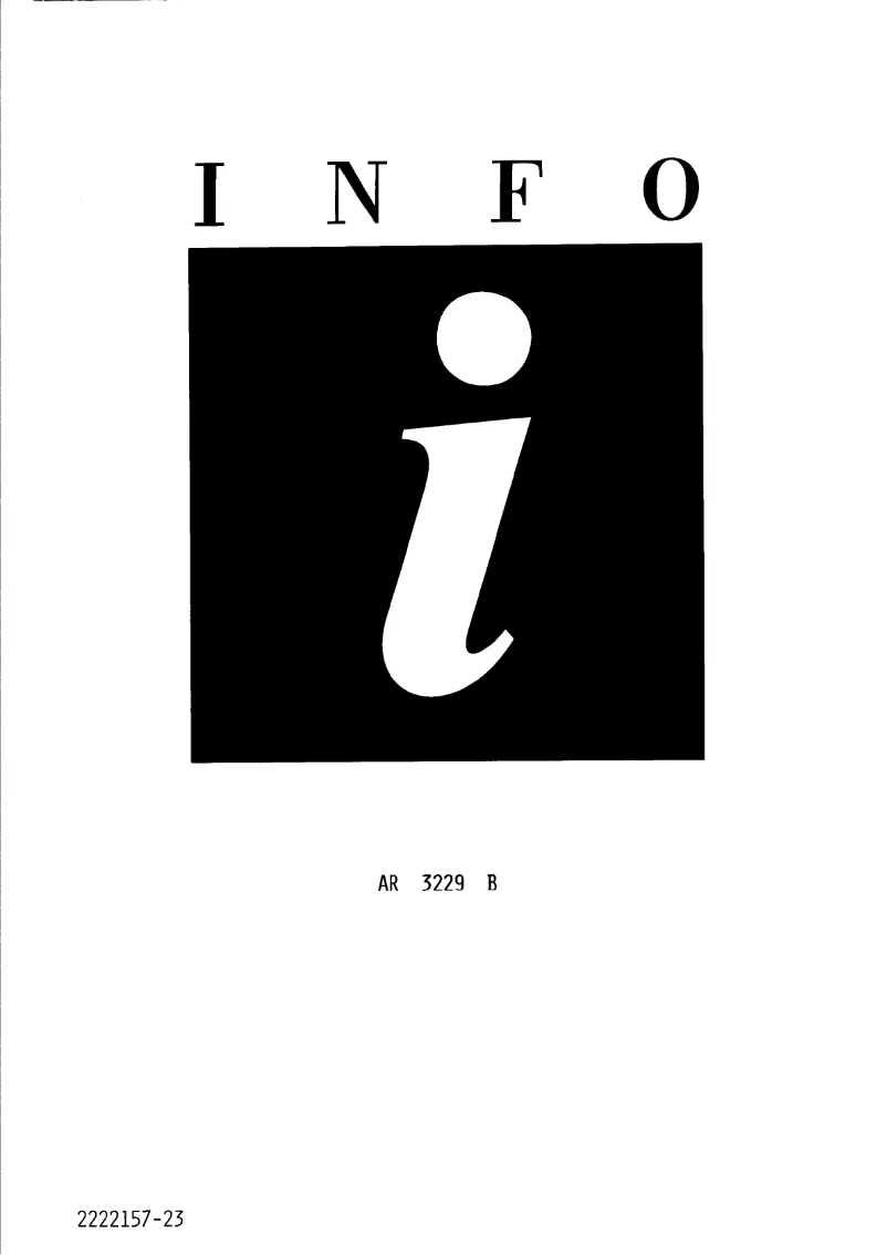 Página 1 del manual Manual de usuario Arthur Martin-Electrolux AR3229B