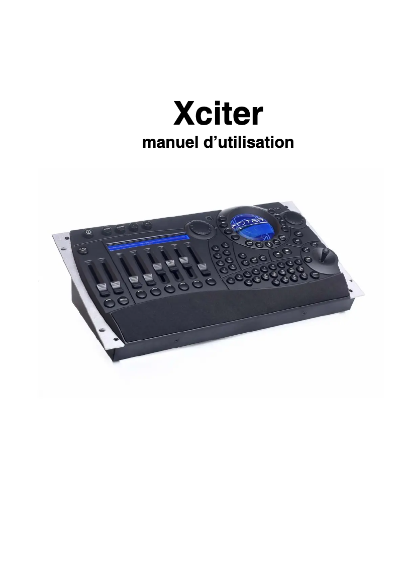 Page 1 de la notice Manuel utilisateur Martin Stagebar 54