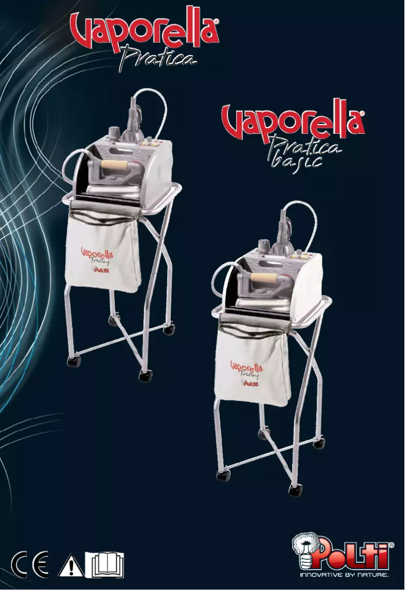 Page 1 de la notice Manuel utilisateur Polti Vaporella PRATICA