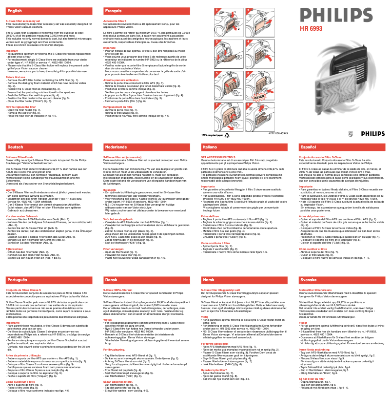 Página 1 del manual Manual de usuario Philips HR6993