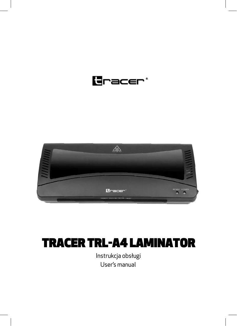 Page 1 de la notice Manuel utilisateur Tracer TRL-A4