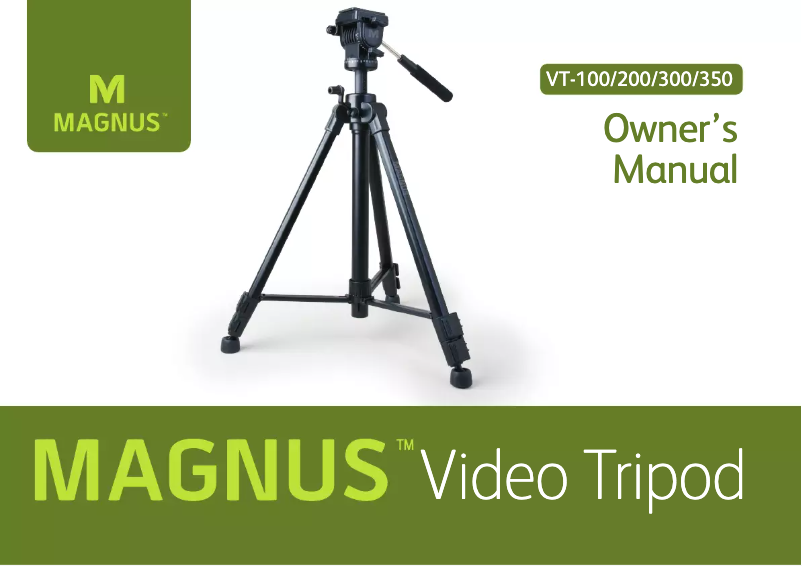 Page 1 de la notice Manuel utilisateur Magnus VT-300
