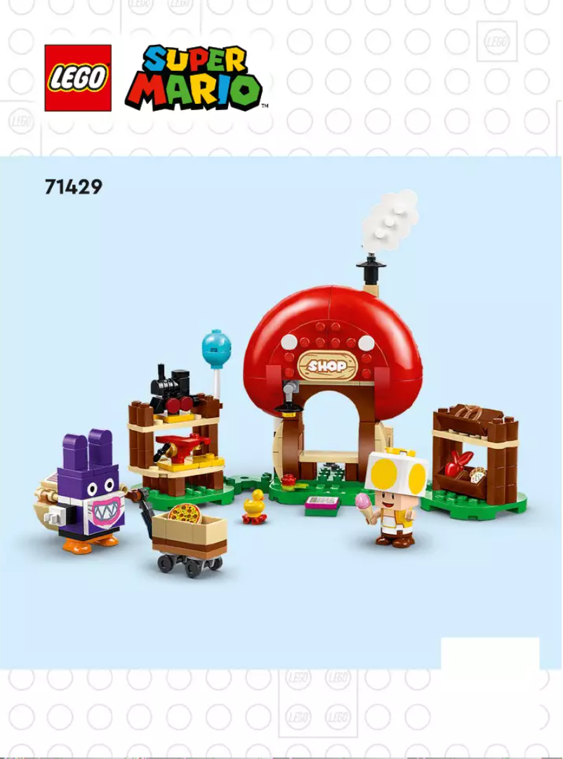 Página 1 del manual Manual de usuario Lego Super Mario 71429
