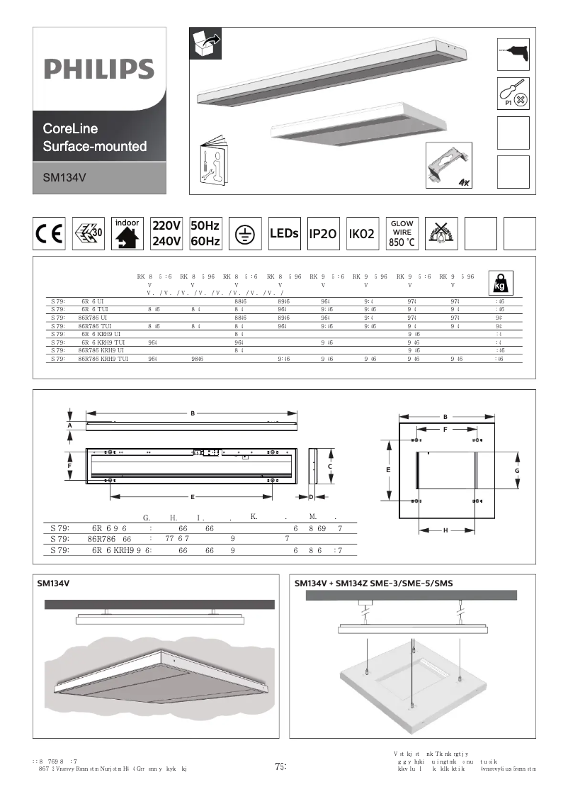 Página 1 del manual Manual de usuario Philips SM134V