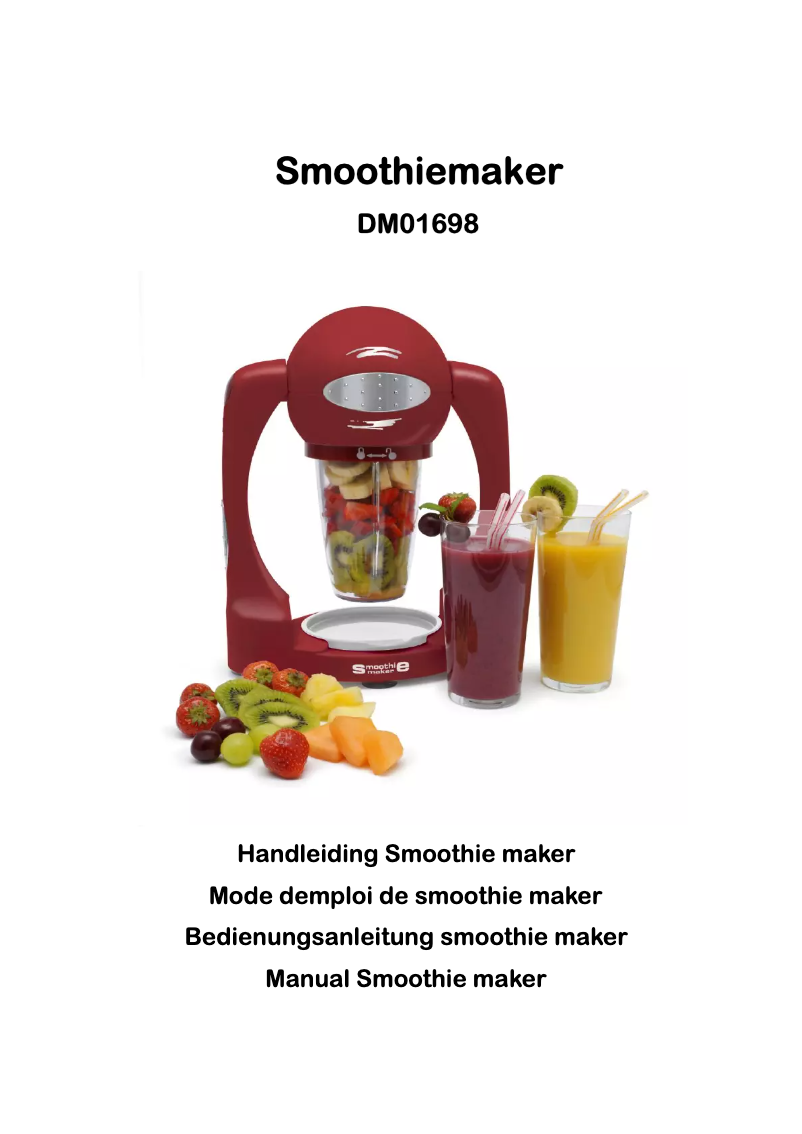 Page 1 de la notice Manuel utilisateur Trebs DM01698