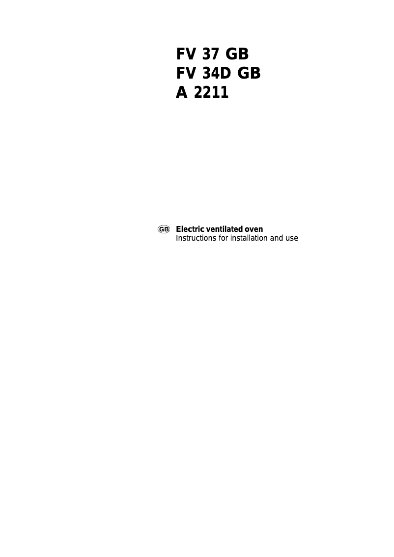 Image de la première page du manuel de l'appareil A2211