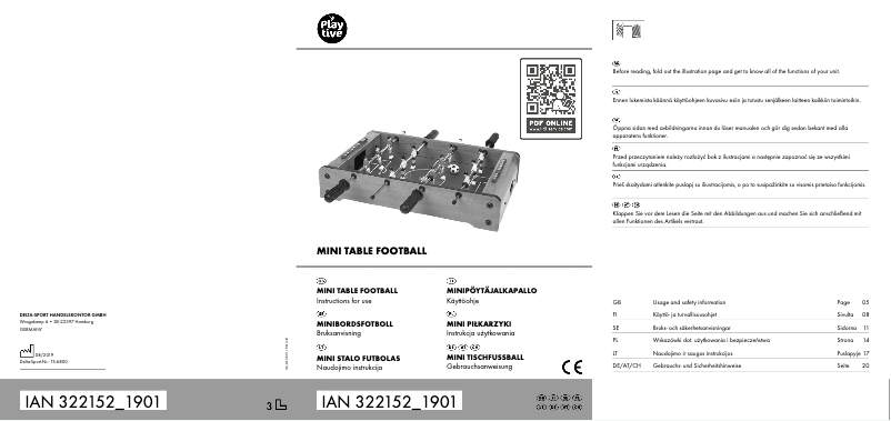 Página 1 del manual Manual de usuario Playtive IAN 322152