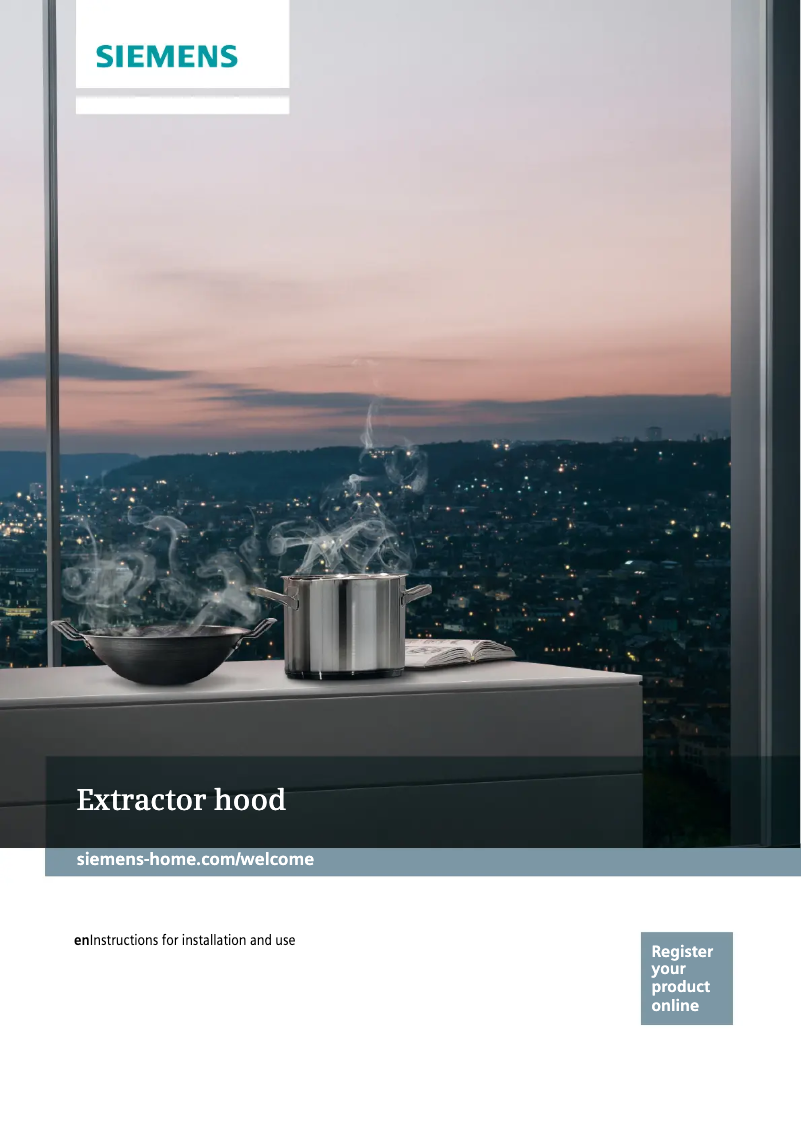 Page 1 de la notice Manuel utilisateur Siemens LC98BD542