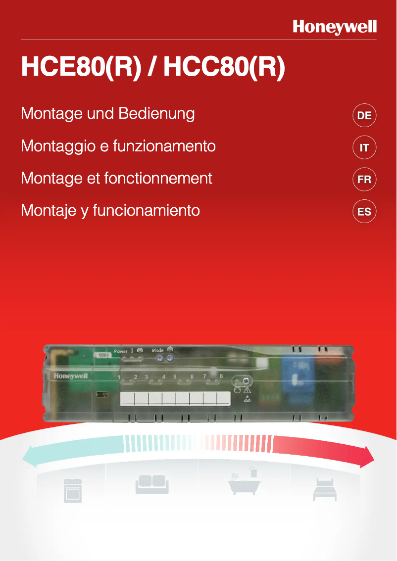 Page 1 de la notice Instructions / montage Honeywell HCE80