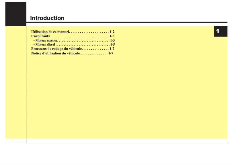 Page 1 de la notice Manuel utilisateur Hyundai Grand Santa Fe (2015)