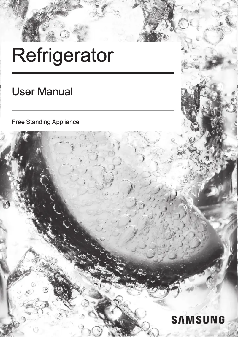 Página 1 del manual Manual de usuario Samsung SRS556DLS