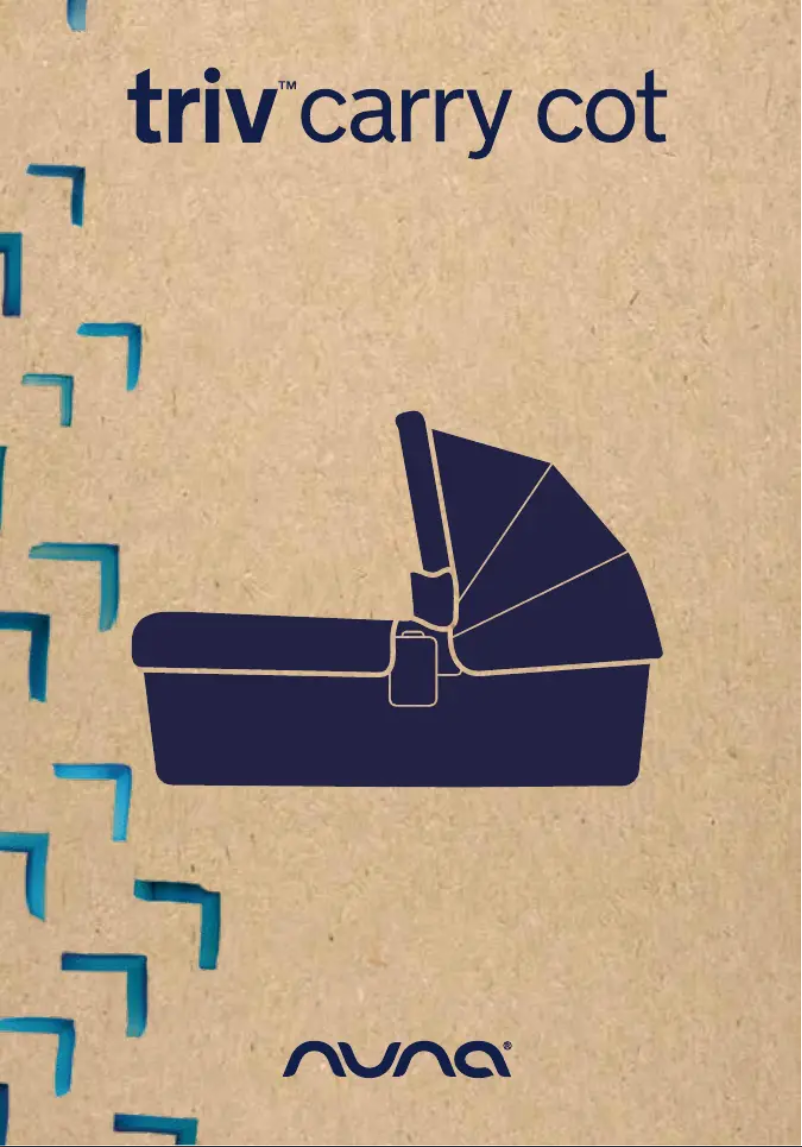 Page 1 de la notice Manuel utilisateur Nuna Triv carry cot
