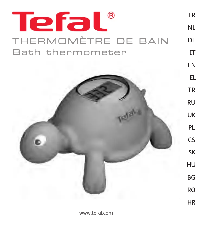 Page 1 de la notice Manuel utilisateur Tefal BH1371