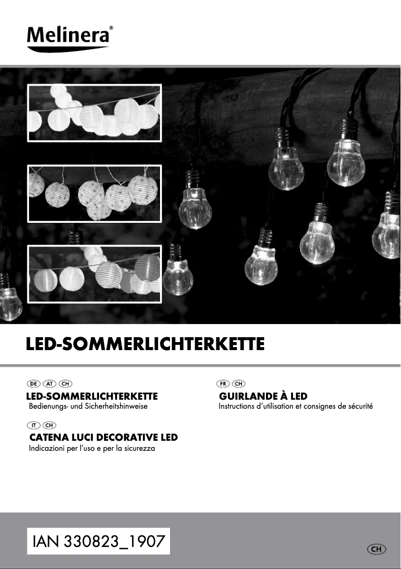 Page 1 de la notice Manuel utilisateur Melinera HG06007