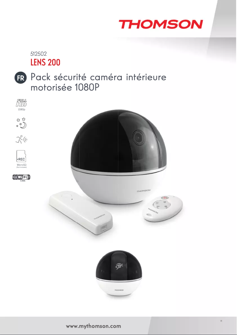 Page 1 de la notice Guide d'installation Thomson 512502