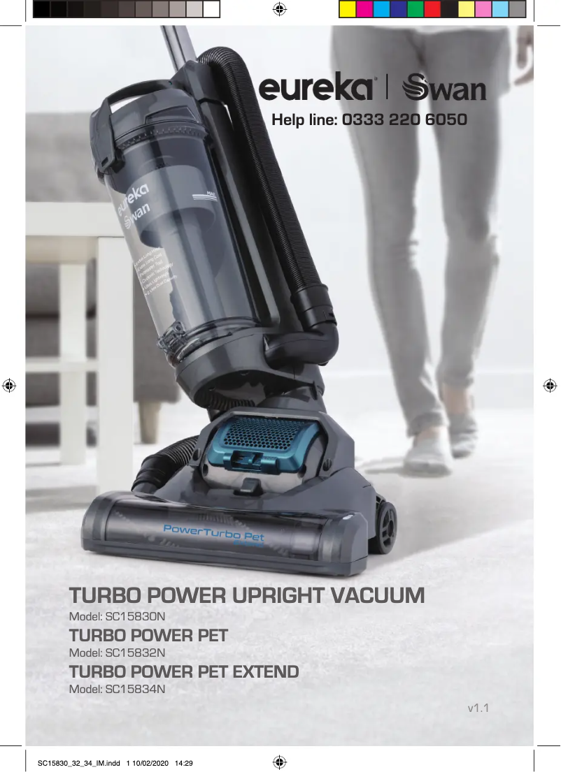 Page 1 de la notice Manuel utilisateur Swan SC15830N