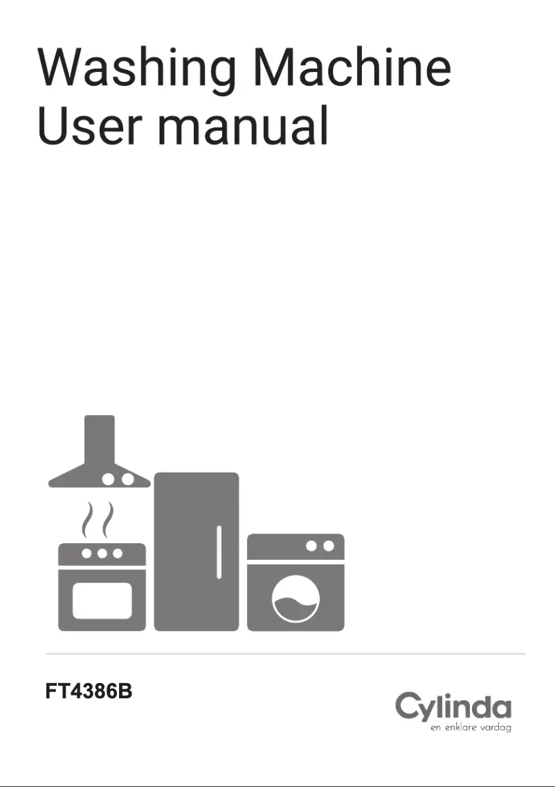 Page 1 de la notice Manuel utilisateur Cylinda FT4386B