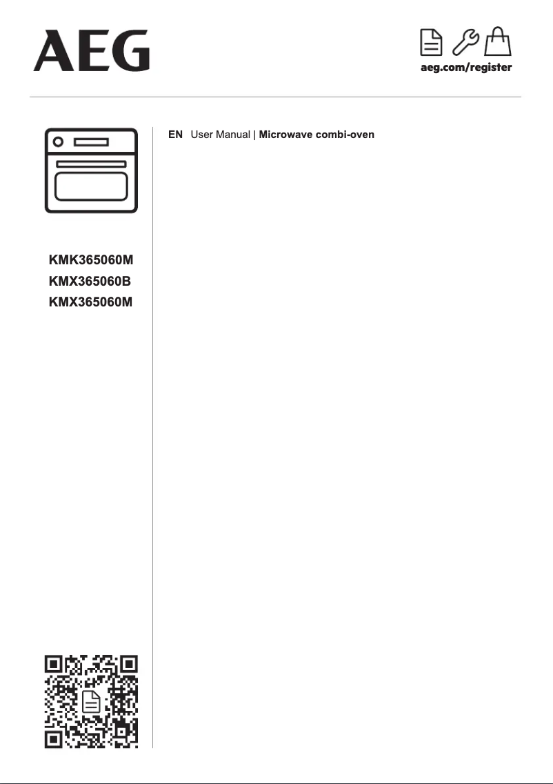 Page 1 de la notice Manuel utilisateur AEG KMX365060B