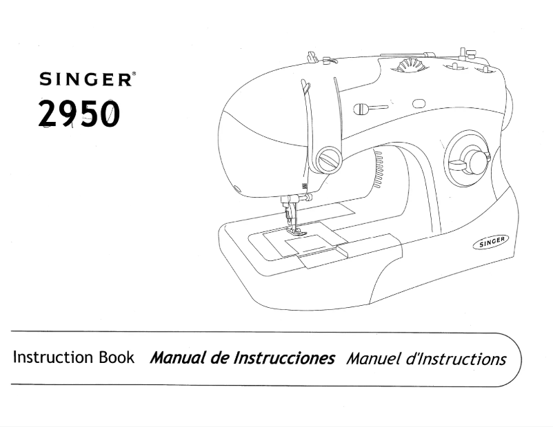 Página 1 del manual Manual de usuario Singer 2950