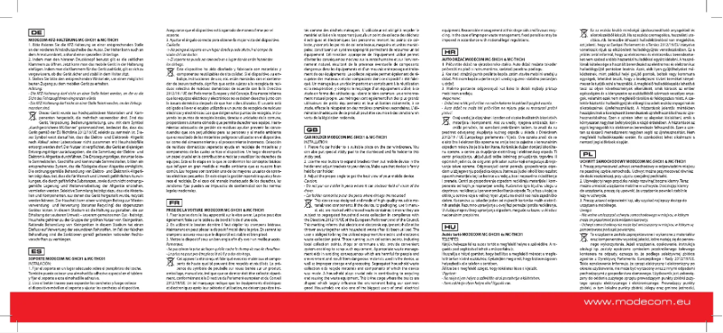 Page 1 de la notice Manuel utilisateur ModeCom MC-THC01