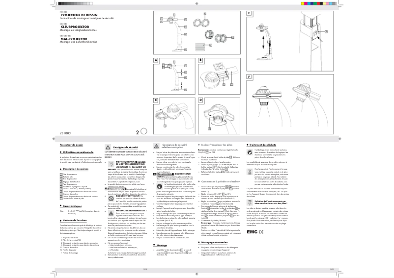 Página 1 del manual Manual de usuario Playtive Z31083