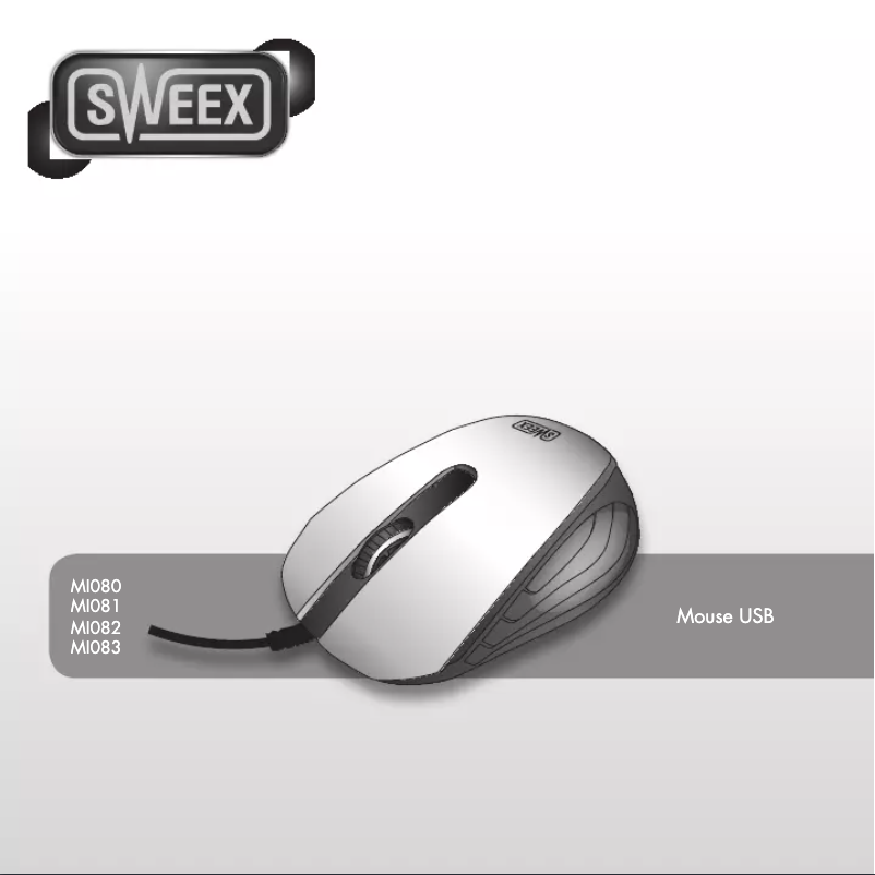 Page 1 de la notice Manuel utilisateur Sweex MI082