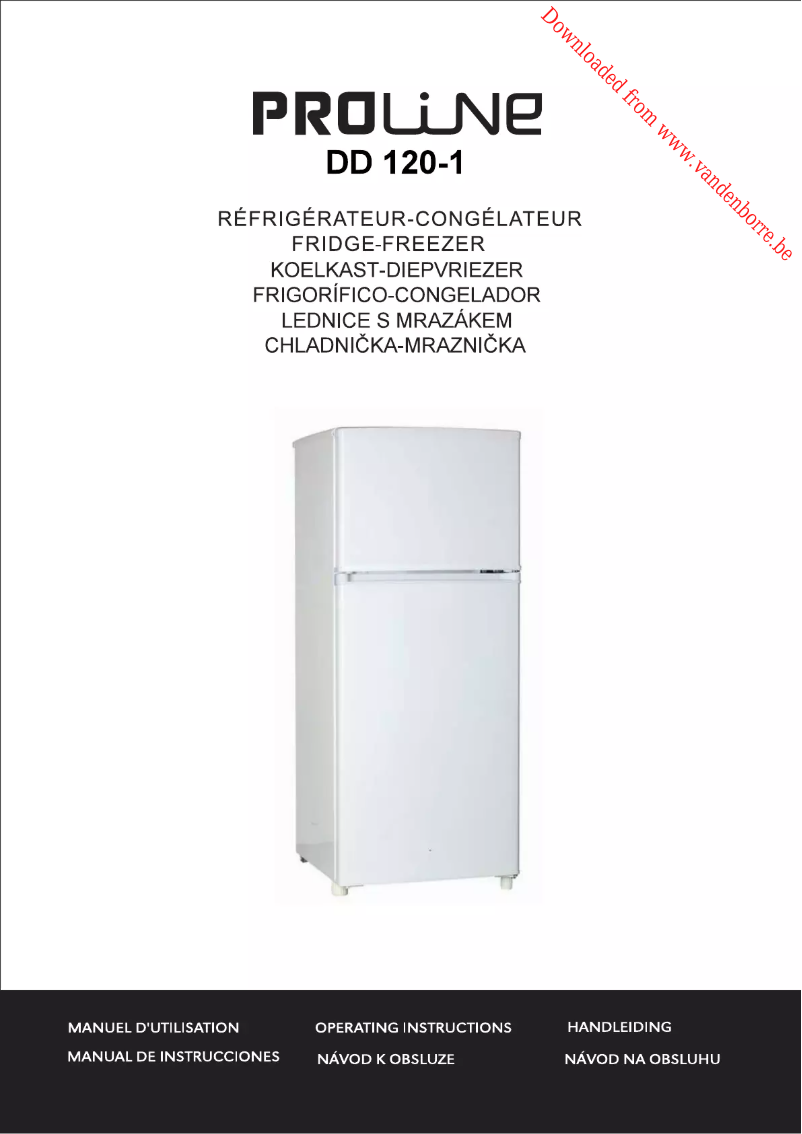 Página 1 del manual Manual de usuario Proline DD120-1
