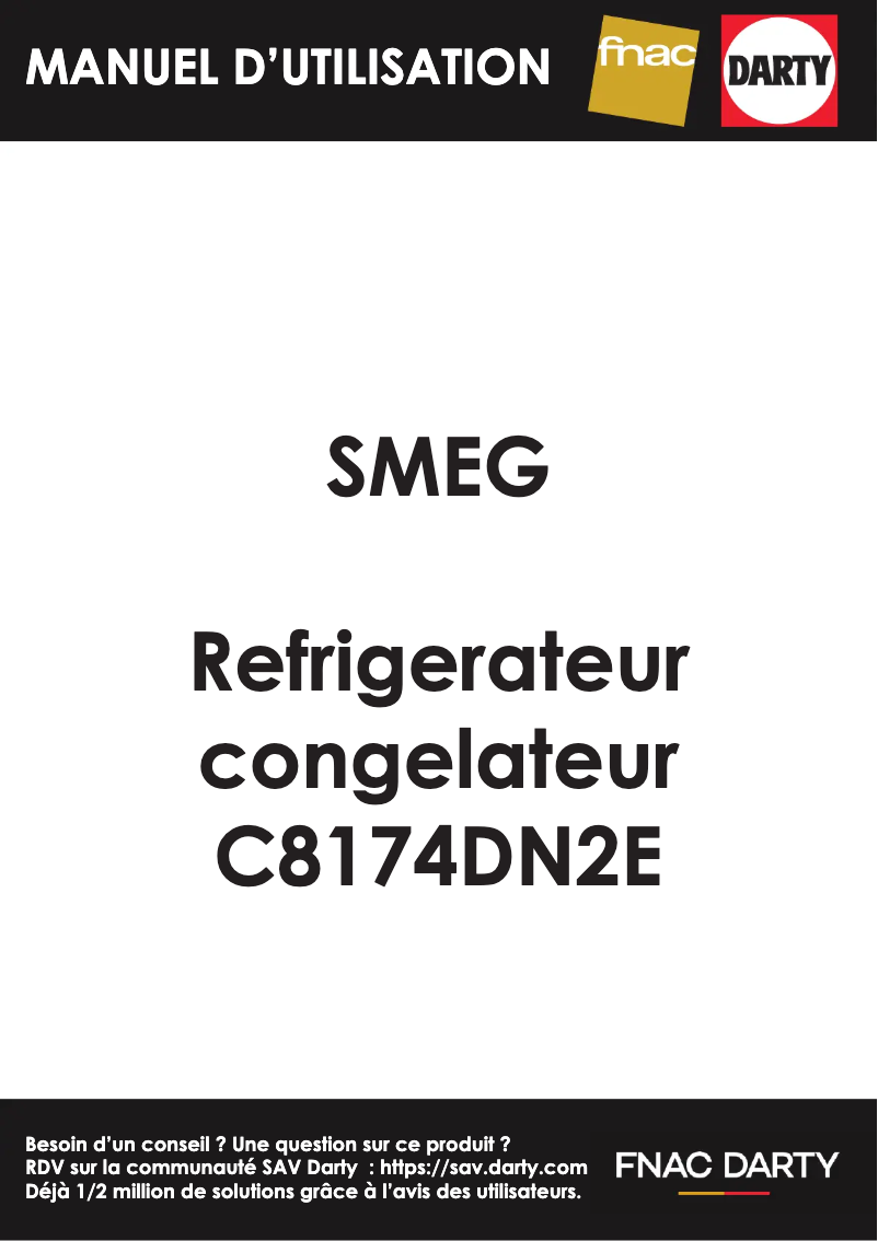 Image de la première page du manuel de l'appareil C8174DN2E
