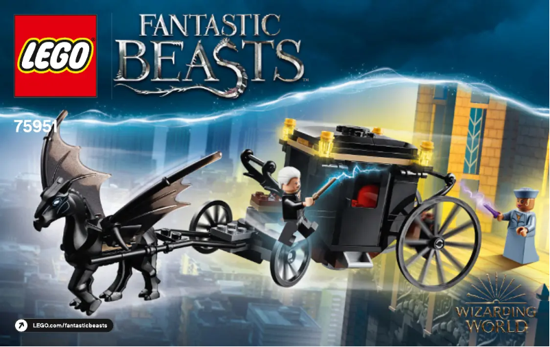 Página 1 del manual Manual de usuario Lego Harry Potter Fantastic Beasts 75951