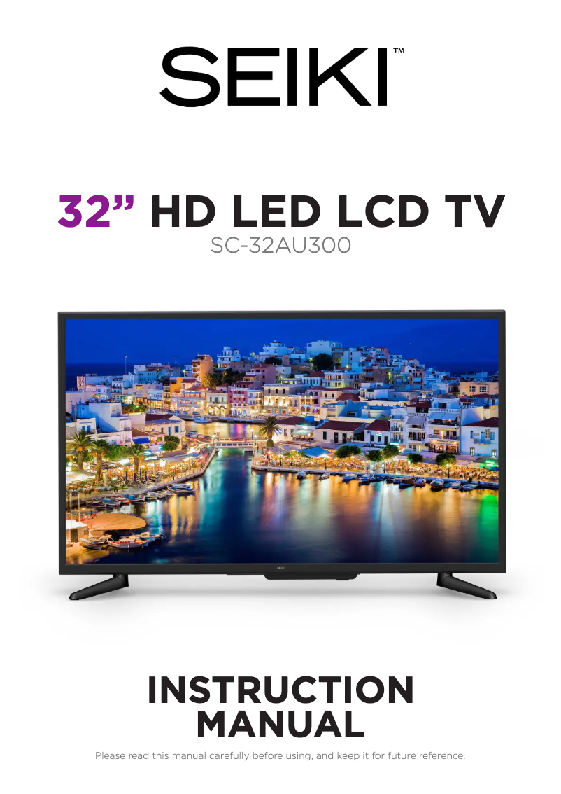 Página 1 del manual Manual de usuario Seiki SC-32AU300