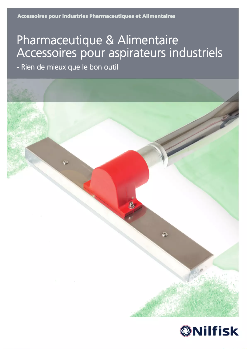 Page 1 de la notice Brochure Nilfisk FB2170