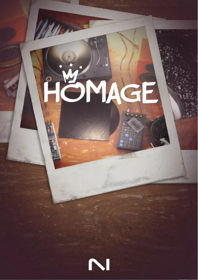 Page 1 de la notice Manuel utilisateur Native Instruments Homage