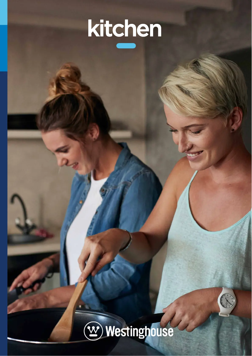 Página 1 del manual Folleto Westinghouse WHG648SC